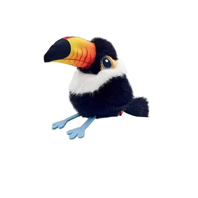 Gravity Flutter Small Fat Cat Self-Hi Relieving Stuffy Toy Simulation Bird