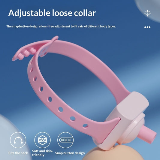 Cross-border New Product Laser Pet Collar With Toy Features